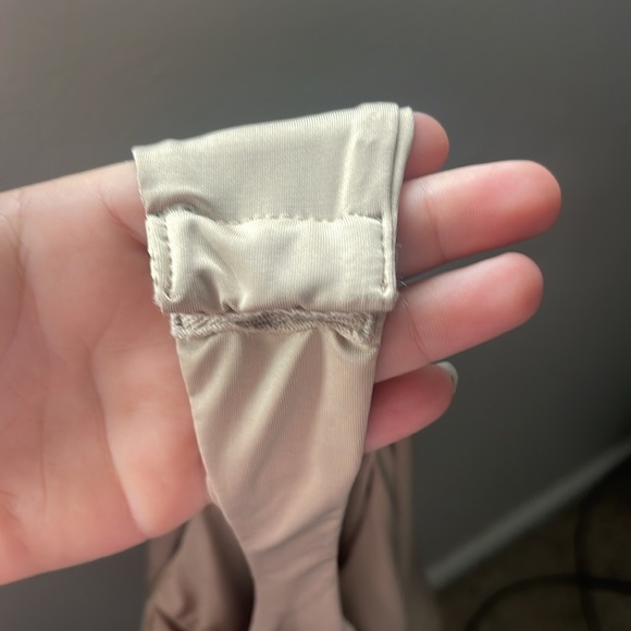 Nude tank top body suit with adjustable straps size M - Picture 2 of 5